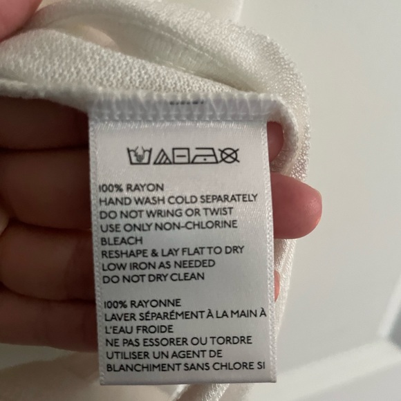 Thin white tshirt/overshirt - Picture 3 of 3